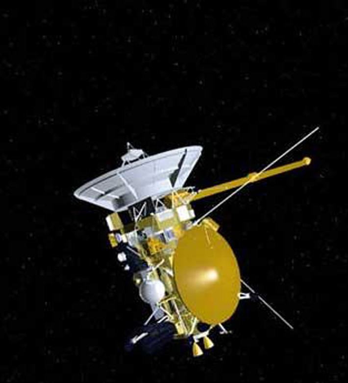 Con tàu Cassini trị giá 3,3 tỷ USD của Cơ quan Hàng không Vũ trụ Mỹ (NASA) đã bay quanh sao Thổ trong 13 năm. Nguồn ảnh: NASA.