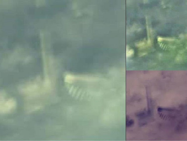 Đó là một khối trụ mây, nhưng trông khá kỳ quái. Nguồn ảnh: ufosightingshotspot.