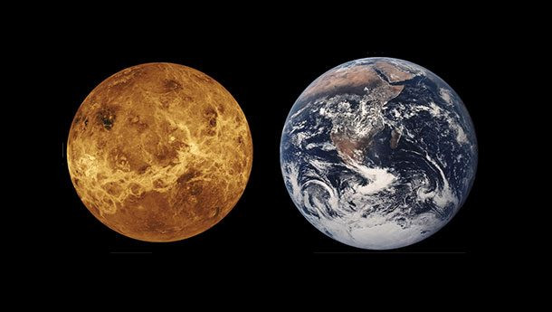 Phát hiện mới về quá khứ của sao Kim. Theo các nhà khoa học NASA, sao Kim có thể đã lạnh hơn rất nhiều trong quá khứ, thậm chí nó còn có thể có một đại dương khoảng vài tỷ năm trước. Nguồn ảnh: list25.