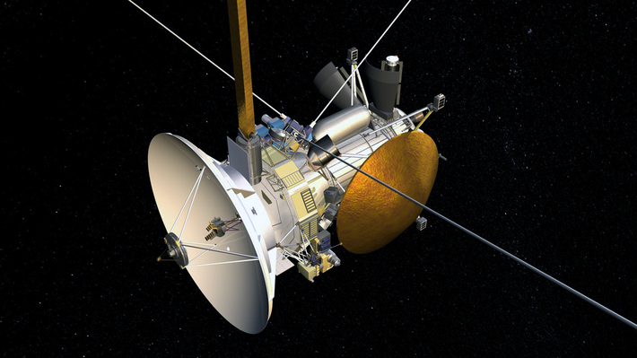 Tàu vũ trụ Cassini của NASA trị giá 3,3 tỷ USD sắp bay xuyên qua khí quyển sao Thổ và đâm xuống bề mặt hành tinh khí khổng lồ sau 13 năm khám phá. Thông tin trên vừa được chính thức xác nhận gây xôn xao tò mò giới khoa học thiên văn ở khắp nơi trên toàn cầu. Và đây là những hình ảnh cận cảnh hiếm thấy về diện mạo của tàu Cassini được chụp lúc trước khi bay vào không gian. Nguồn ảnh: NASA.