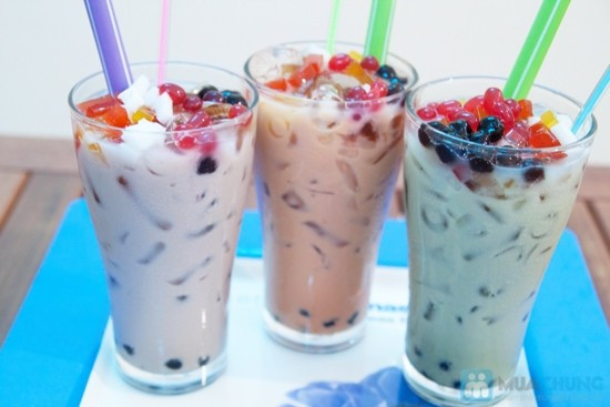 Uống nhiều trà sữa là một trong những nguyên nhân gây béo phì. Ảnh: cachnaumonan.