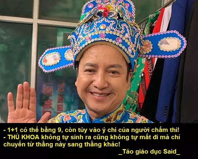 Dù đảm nhận các vai Táo khác nhau nhưng nghệ sĩ Chí Trung luôn tạo ra tiếng cười với những câu nói hài hước, dí dỏm.