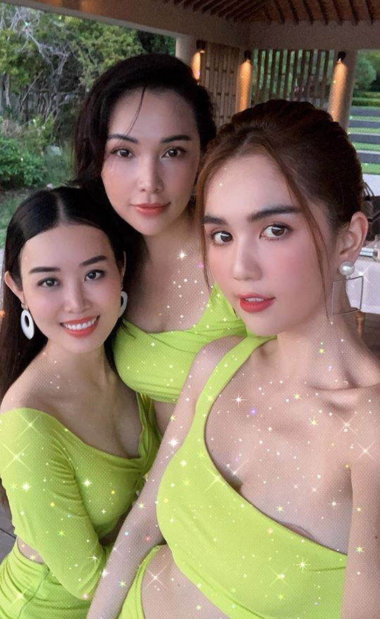 Cả 3 đều sở hữu vóc dáng gợi cảm bỏng mắt.