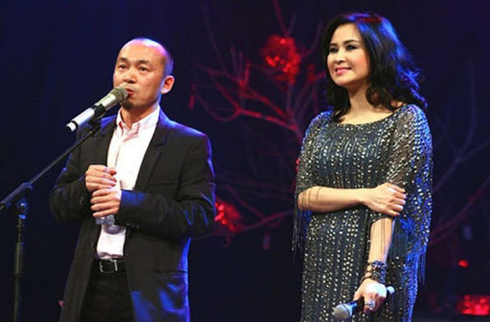 Thanh Lam - Quốc Trung chia tay nhau năm 2004 sau 10 năm kết hôn và có hai con chung là Thiện Thanh và Đăng Quang.