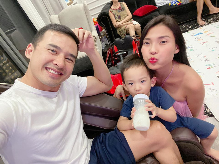 Thuý Diễm và Lương Thế Thành dự định sinh con thứ hai trong một đến hai năm nữa.