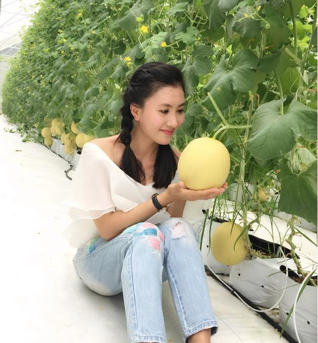 Hai vợ chồng Nguyệt Ánh còn có một trang trại riêng ở Củ Chi, nơi cô trồng dưa, rau sạch để phục vụ gia đình và kinh doanh.
