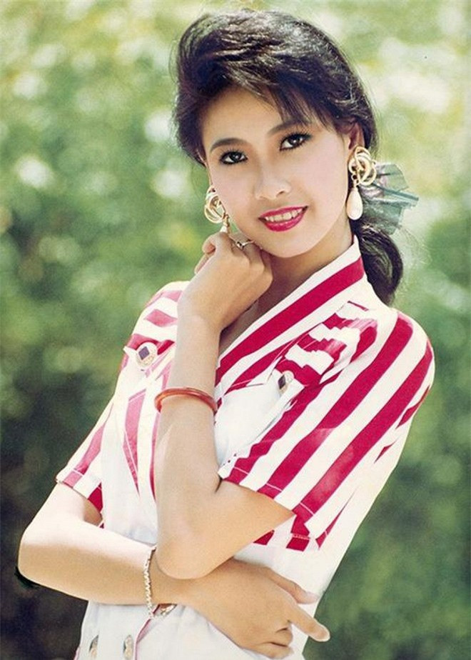 Hà Kiều Anh được xếp vào danh sách những mỹ nhân đẹp nhất của showbiz Việt thập niên 90.