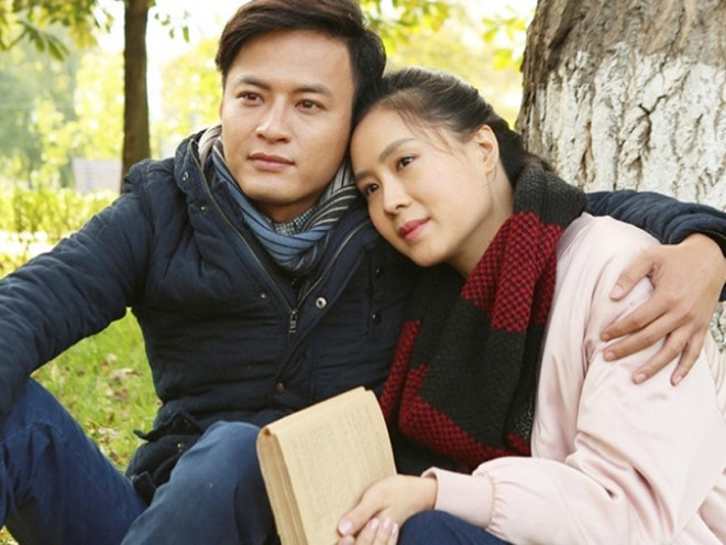 Chuyện tình ngọt ngào của Minh (Hồng Đăng) và Phương (Hồng Diễm) trong "Mátxcơva: Mùa thay lá".