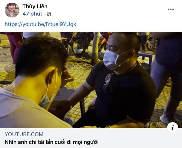 Không những thế, tài khoản của bà xã Hiếu Hiền cũng chia sẻ một đoạn clip với tiêu đề gây khó chịu: "Nhìn mặt anh Chí Tài lần cuối đi mọi người". Ảnh chụp màn hình.