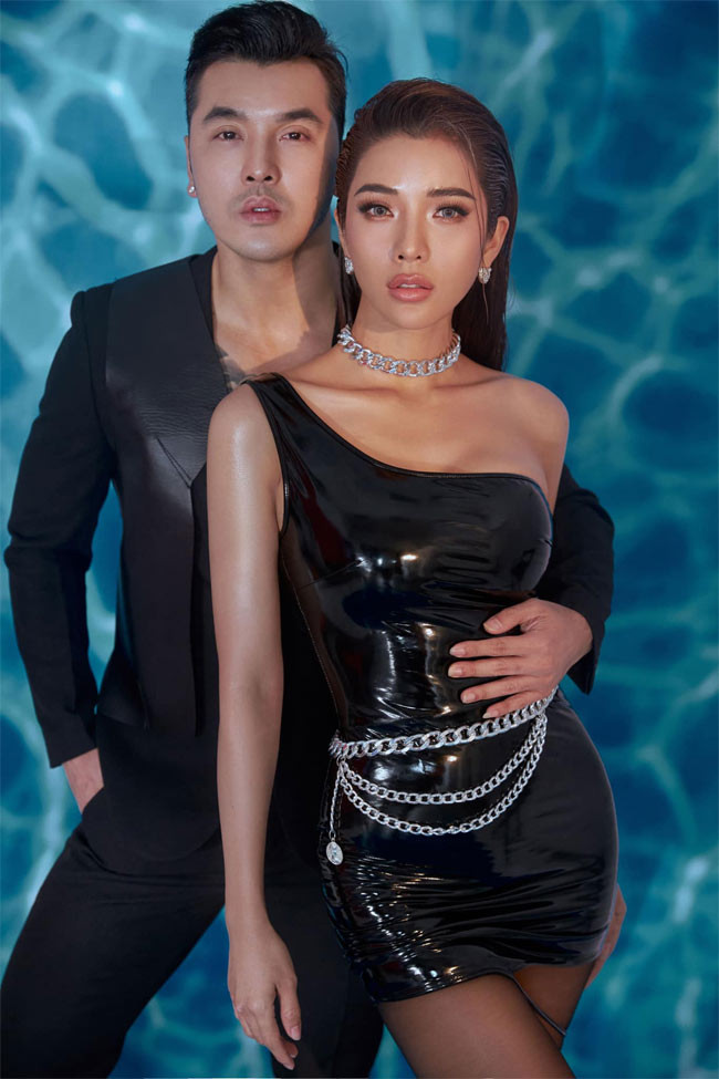 Thời gian mới quen Ưng Hoàng Phúc, cô từng rất áp lực vì bị nhiều người cho rằng cô không xứng đáng với anh.
