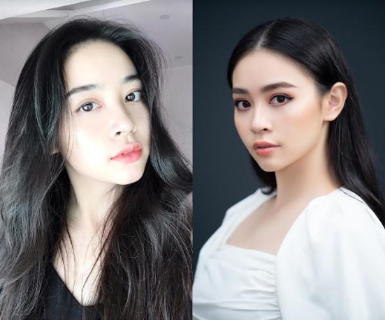Nguyễn Huỳnh Diệu Linh khi không trang điểm vẫn rất xinh đẹp.