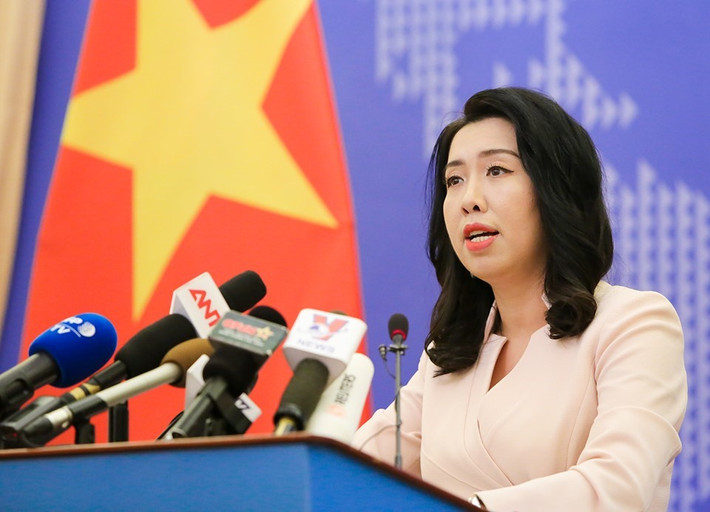 Người phát ngôn Bộ Ngoại giao Lê Thị Thu Hằng đã nhiều lần lên tiếng phản đối các hoạt động diễn tập quân sự của Đài Loan ở vùng biển xung quanh đảo Ba Bình, khẳng định đây là hành động xâm phạm nghiêm trọng chủ quyền lãnh thổ của Việt Nam, đe dọa hòa bình, ổn định, an toàn, an ninh hàng hải, gây căng thẳng và làm phức tạp thêm tình hình ở Biển Đông.