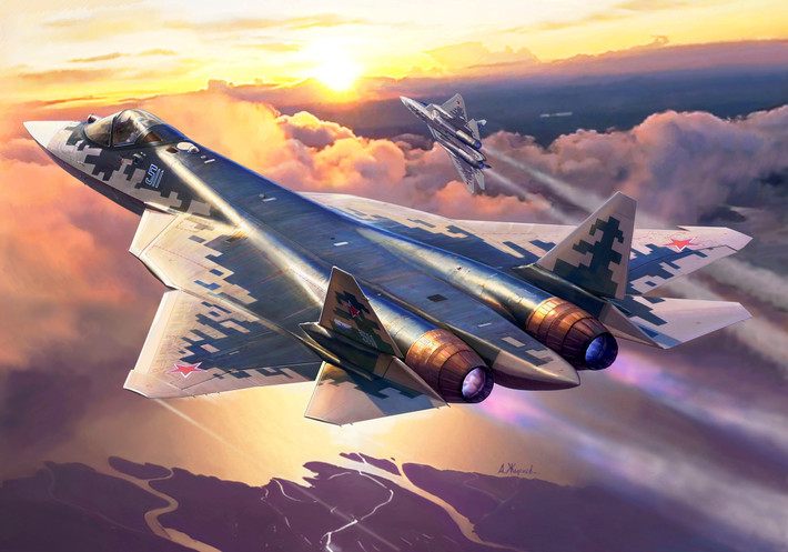 Và mặc dù với tải trọng lớn như vậy, thế nhưng Su-57 vẫn được coi là một tiêm kích siêu hành trình. Tốc độ và sự linh hoạt của nó vẫn luôn được đảm bảo khi được trang bị động cơ tua-bin đốt sau Saturn, cho phép nó đạt vận tốc tối đa lên tới Mach 2 và có phạm vi siêu thanh là 1.500km.