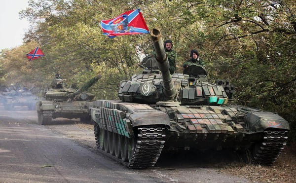 Đây chính là những gì còn lại sau khi cuộc chiến giữa các lực lượng ly khai Cộng hoà Nhân dân Donetsk và Luhansk tự xưng và phe Chính phủ Ukraine. Các phe ly khai này mang tên viết tắt lần lượt là DPR và LPR. Nguồn ảnh: Pinterest.
