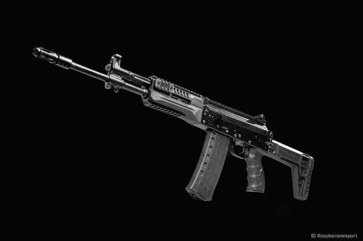Còn về mẫu súng trường tấn công AK-19, đây là một phiên bản cải tiến dựa trên các AK-12 trước đây do Kalashnikov phát triển nhắm tới thị trường xuất khẩu. Nguồn ảnh: militaryleak.com.