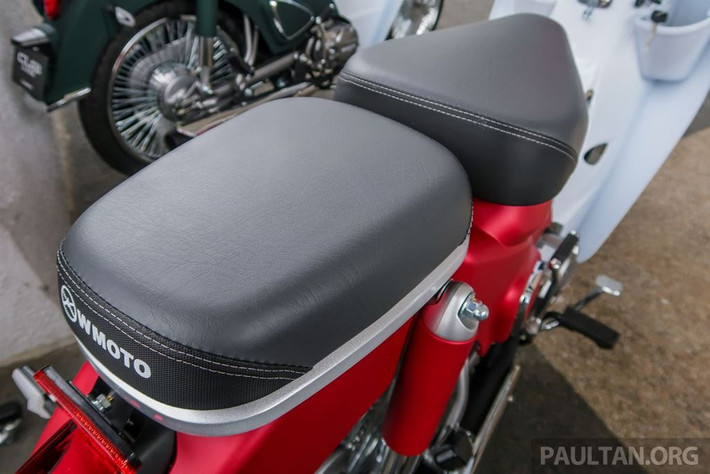 Một tính năng đặc biệt giúp Cub Classic trở nên hấp dẫn đối với các doanh nghiệp nhỏ là phần ghế sau có thể dễ dàng tháo gỡ...