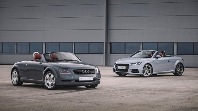 Để đánh dấu cột mốc 20 năm ra đời mẫu xe mui trần Audi TT, hãng xe Đức sẽ sản xuất 999 chiếc TT phiên bản 20 Years Edition và bắt đầu bán ra từ đầu năm 2019.