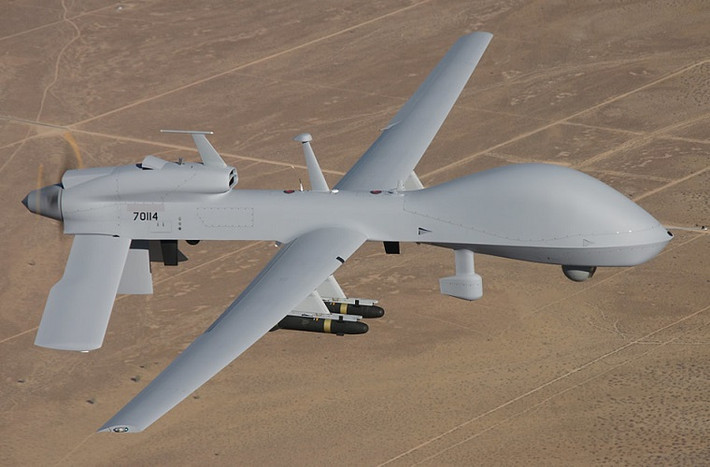 Trong khi đó, các biến thể MQ-1 vũ trang được trang bị hai giá treo vũ khí có thể mang theo các loại tên lửa không đối đất như AGM-114 Hellfire, AGM-176 Griffin hay tên lửa không đối không AIM-92 Stinger.
