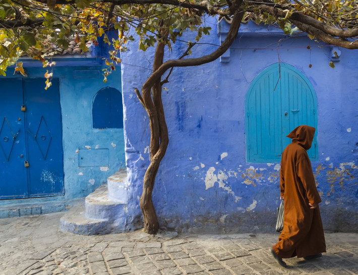 Truyền thống này lan đến nhiều nơi khác, như Safed tại Israel. Tuy nhiên, chỉ ở thành phố Chefchaouen là đồng bộ nhất.