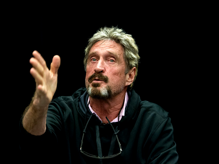 Hiện nay, McAfee được bổ nhiệm làm chủ tịch và giám đốc điều hành một công ty công nghệ bí ẩn, MGT Technologies, xoay quanh lĩnh vực an ninh mạng và điện thoại di động.