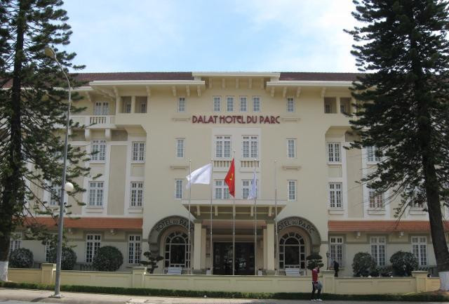 Khách sạn Đà Lạt Du Parc. Ảnh: Người Đưa Tin.