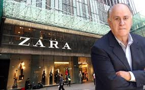 Ông Ortega sinh ra trong một gia đình nghèo và không được học hành đến nơi đến chốn. Ông đã phải làm thuê ở tiệm may và tạp hóa nhỏ. Sau khi kết hôn với con gái cửa hàng may thì cuộc đời ông Ortega bước sang một trang mới.