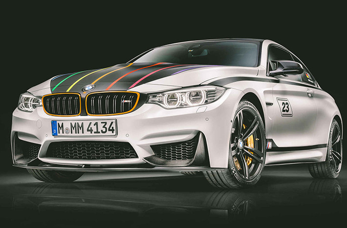 BMW M4 DTM Champion Edition: Để mừng chiến thắng của tay lái Marco Wittmann tại Deutsche Tourenwagen Masters 2014, BMW đã ra mắt phiên bản M4 đặc biệt, sản xuất giới hạn. Con số 23 nằm 2 bên cửa ám chỉ số áo của Wittmann, cũng như mẫu xe này chỉ được sản xuất 23 chiếc. Mỗi chiếc được sơn màu trắng Alpine phối với viền đen, ca-pô và nắp cốp sau có nền đen nhám và trang trí 7 đường chỉ màu theo 7 màu quang phổ.