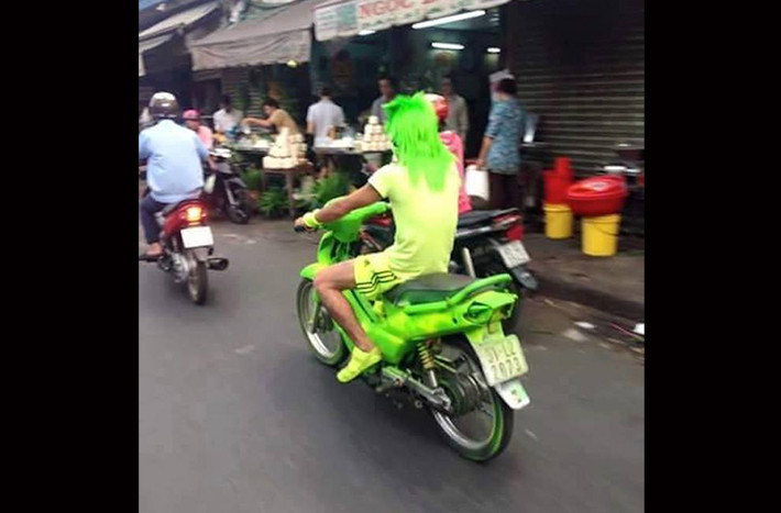 Sắc màu đường phố