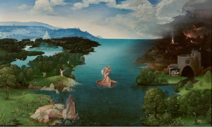 Thần Zeus sử dụng nước sông Styx để kiểm tra những vị thần dưới quyền ông có nói dối hay không. Vị thần nào nói dối thì sẽ không nói chuyện được trong 9 năm. (Nguồn: Wikipedia)