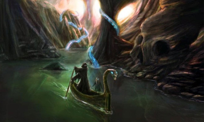 Dòng sông Styx có 7 đoạn chảy qua khu vực cai quản của chúa tể địa ngục Hades. (Nguồn: KhoaHoc.tv).
