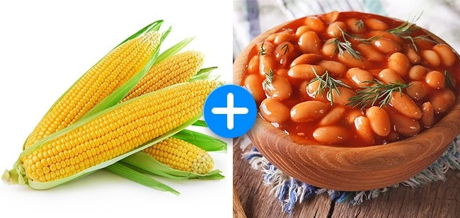 Ngô và các loại đậu. Một nghiên cứu cho rằng, mỗi tuần ăn một bữa đậu sẽ giảm cân hiệu quả hơn so với chế độ ăn không có đỗ. Trong khi đó, ngô lại giúp giảm béo vì có chứa tinh bột nhưng là dạng biến tính và cơ thể không thể hấp thụ đơpcj calo và glucose trong nó.