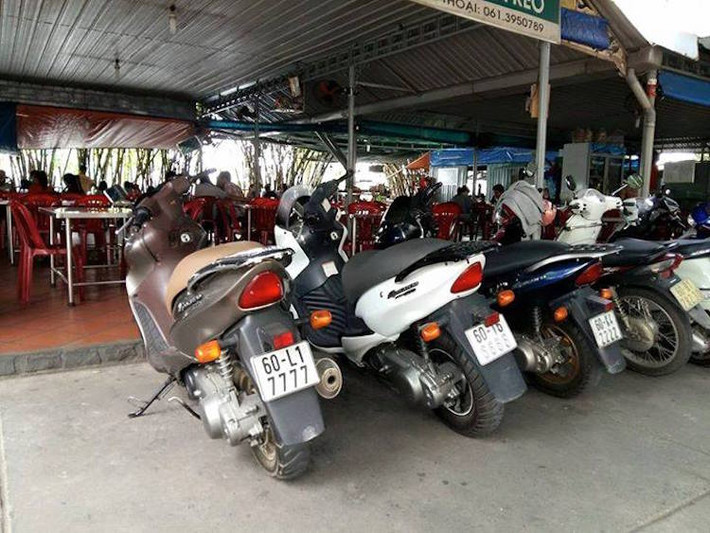 Trong đó, một chiếc màu xanh cửu long có số lượng khá phổ biến ở Việt Nam.