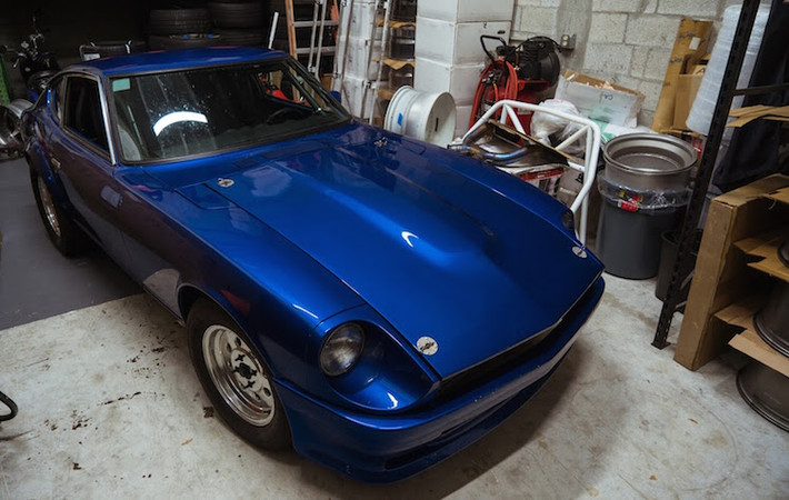 Chiếc Nissan Datsun Z đã được phục hồi lại toàn bộ phần thân vỏ.