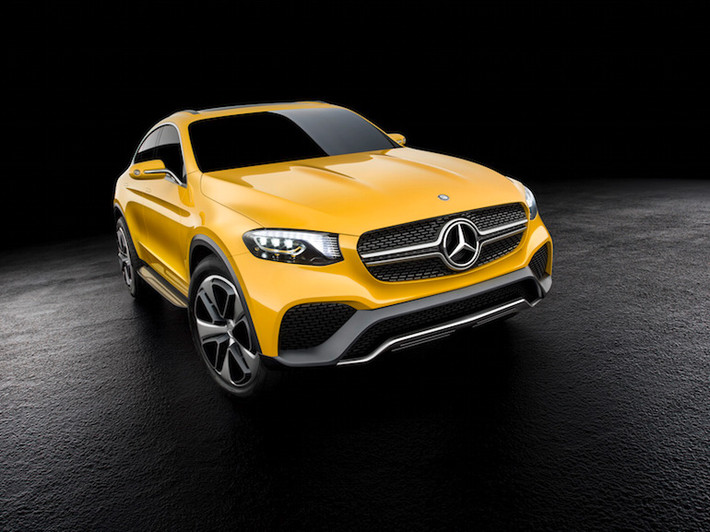 Bản concept của GLC Coupe có chiều dài 4730mm, rộng 2000mm và cao 1600mm.