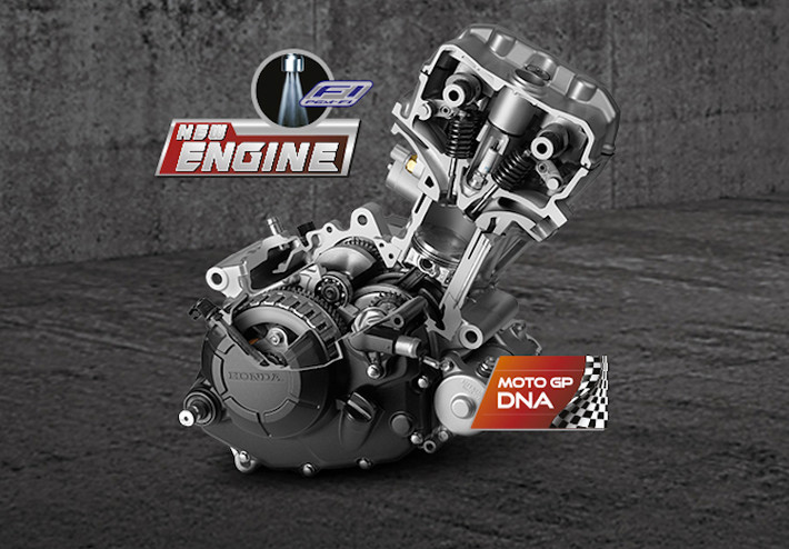 Giống như những mẫu xe underbone thể thao khác, Sonic 150R sở hữu giảm xóc sau dạng đơn Monoshock.