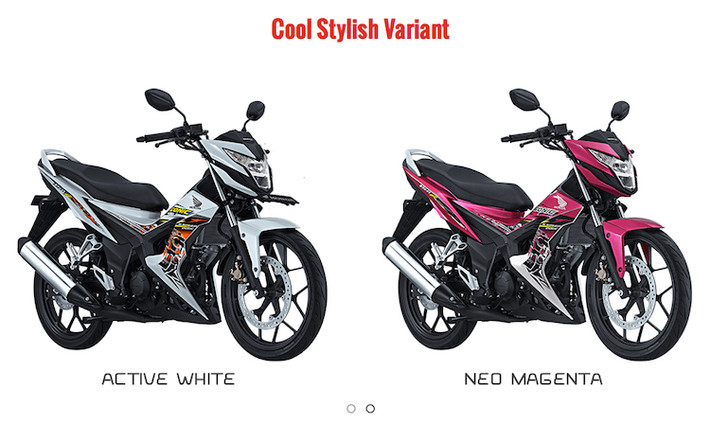 Giá niêm yết của Honda Sonic 150R tại Indonesia là 20,9 triệu Rupiah (tương đương 33,8 triệu đồng).
