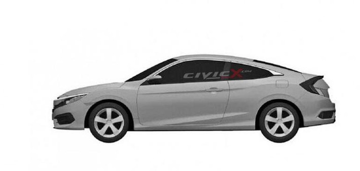 Cũng giống như bản sedan, Civic Coupe có thiết kế thể thao hơn so với thế hệ trước.