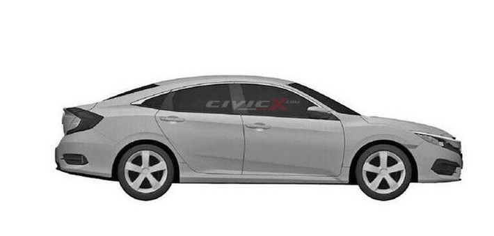 Phá bỏ kiểu dáng sedan truyền thống, Civic Sedan có thiết kế dạng coupe 4 cửa đang "hot" trong thế giới xe.