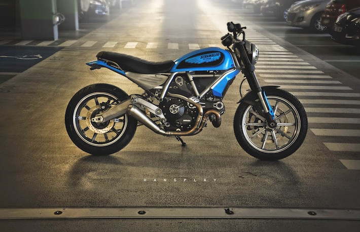 Trên thực tế, FCR Original đã không can thiệp quá nhiều vào thiết kế gốc của siêu xe Ducati Scrambler.