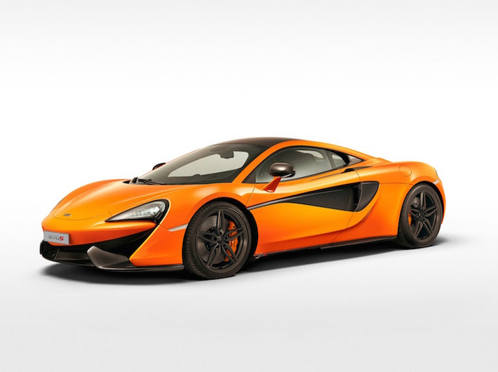 McLaren 570S 2016 có nhiều nét thiết kế giống chiếc 650S đắt tiền hơn.