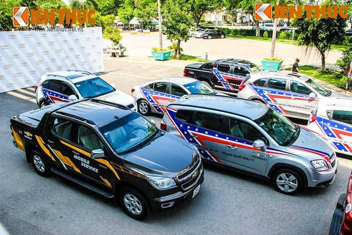 Đến với chương trình, khách hàng sẽ có cơ hội được trải nghiệm tất cả các dòng xe Chevrolet hiện nay đang được bán ở Việt Nam...
