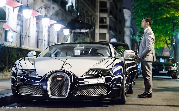 Bugatti Veyron phiên bản đặc biệt L'Or Blanc, với chỉ duy nhất 1 chiếc trên toàn Thế giới.