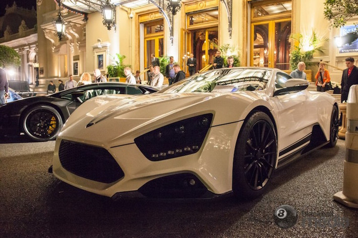 Monaco là nơi duy nhất trên Thế giới mà dễ dàng gặp những siêu xe cực hiếm, chẳng hạn như chiếc Zenvo ST1 tới từ Thuỵ Điển này.