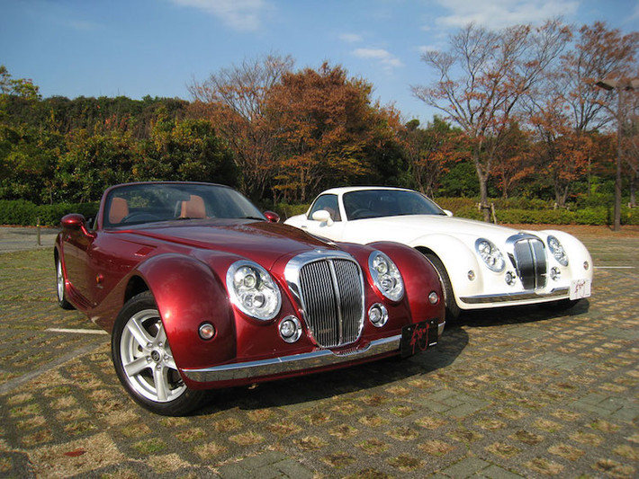 Mitsuoka Roadster - hay còn được biết tới với tên Himiko, là một chiếc Mazda MX-5 được kéo dài đầu và tạo hình giống xe thể thao cổ điển ở phần trước.