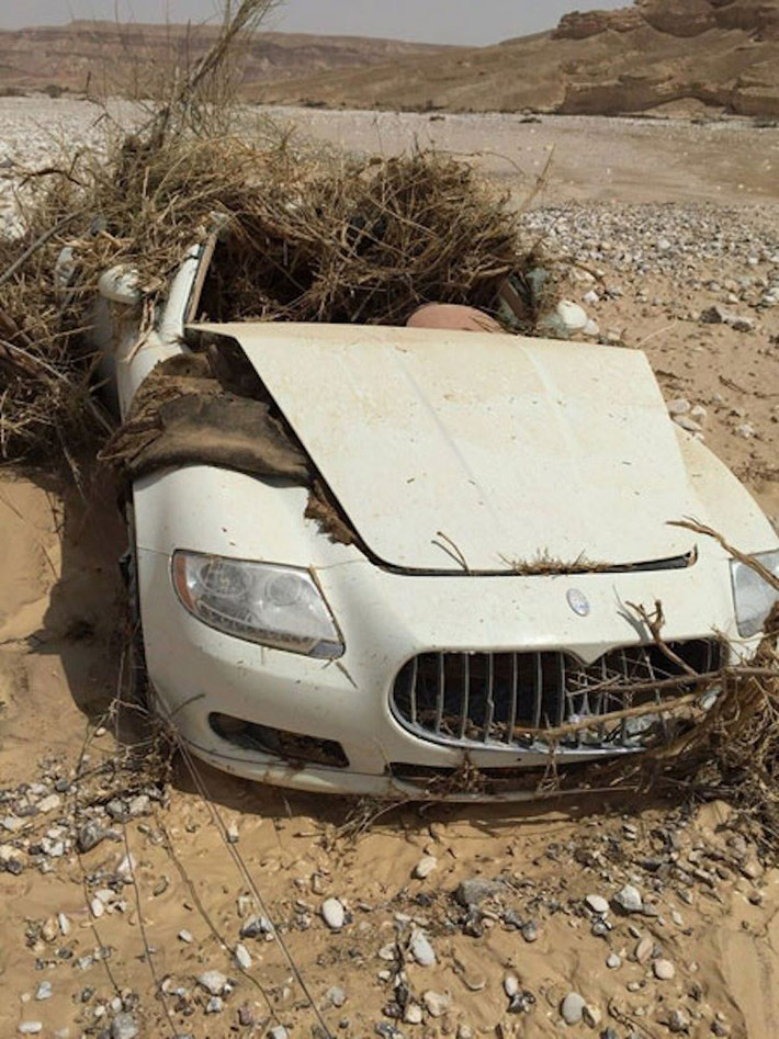 Có thể khá chắc chắn để kết luận rằng chiếc Maserati Quattroforte không thể hồi phục lại được và đã trở thành "phế liệu".