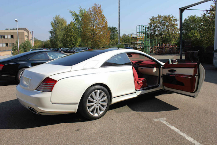 Kiểu dáng coupe khiến Maybach càng trở nên tinh tế hơn.