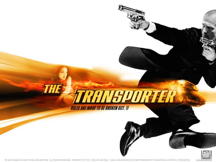 The Transporter: Cả 3 phần của loạt phim "Người vận chuyển" đều là những "bữa tiệc" của súng đạn, tốc độ và võ thuật. Phần tiếp theo sắp được ra mắt, nhưng không có Jason Statham.