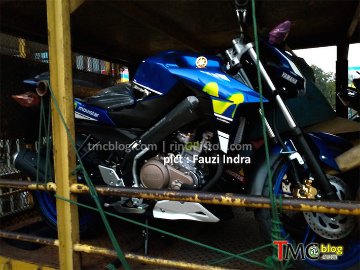 Chiếc Vixion thế hệ mới nhất chưa được ra mắt này đã lộ diện trong quá trình vận chuyển ở Malaysia.