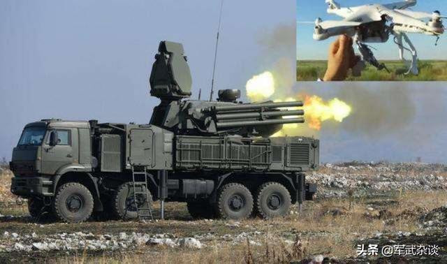 Tuy nhiên quân đội Nga không phải là quân đội Armenia. Cuộc chiến tại Syria đã chứng minh rằng các hệ thống tên lửa phòng không dã chiến như Pantsir S-1 hay Tor-MiG-21 cùng các hệ thống phòng không tầm xa khác rất hiệu quả trong việc đánh chặn các loại UAV hoặc tên lửa hành trình. Ảnh: Ngay cả những UAV nhỏ hơn cũng đã bị Nga đánh chặn - Nguồn: Sina