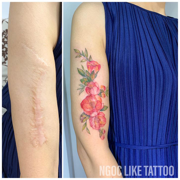 Cô dành thời gian xây dựng kênh Youtube Ngọc Like Tattoo để truyền tải thông điệp hãy yêu thương bản thân bằng cách chăm sóc cơ thể, cuộc sống tinh thần mỗi ngày.
